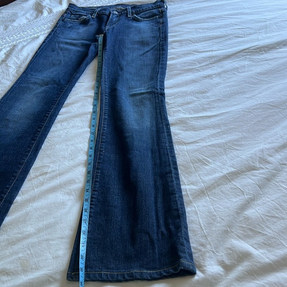 Citizen Of Humanity low waist flair jeans, size 27 - Picture 6 of 16